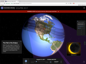 NASA eyes on the Eclipse